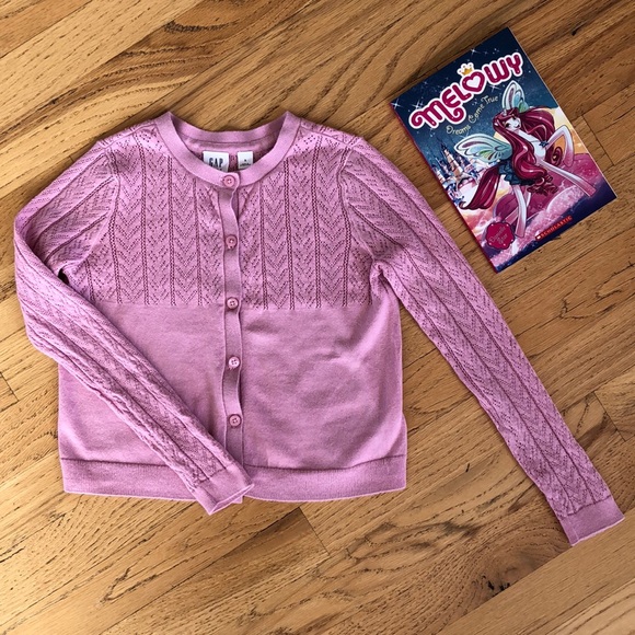 GAP Other - Girl’s Gap Pink Cardigan